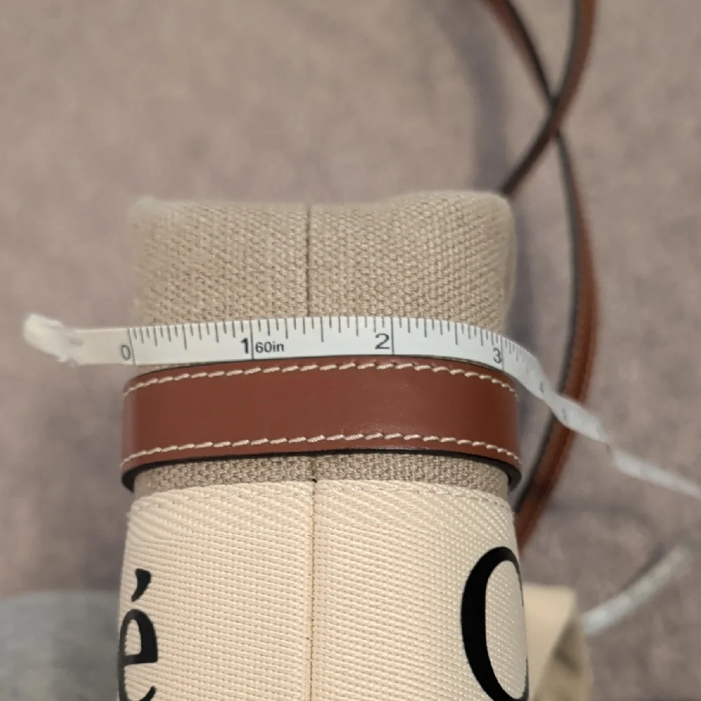 Chloé Beige and Brown Mini Woody Tote Bag - Picture 6 of 17